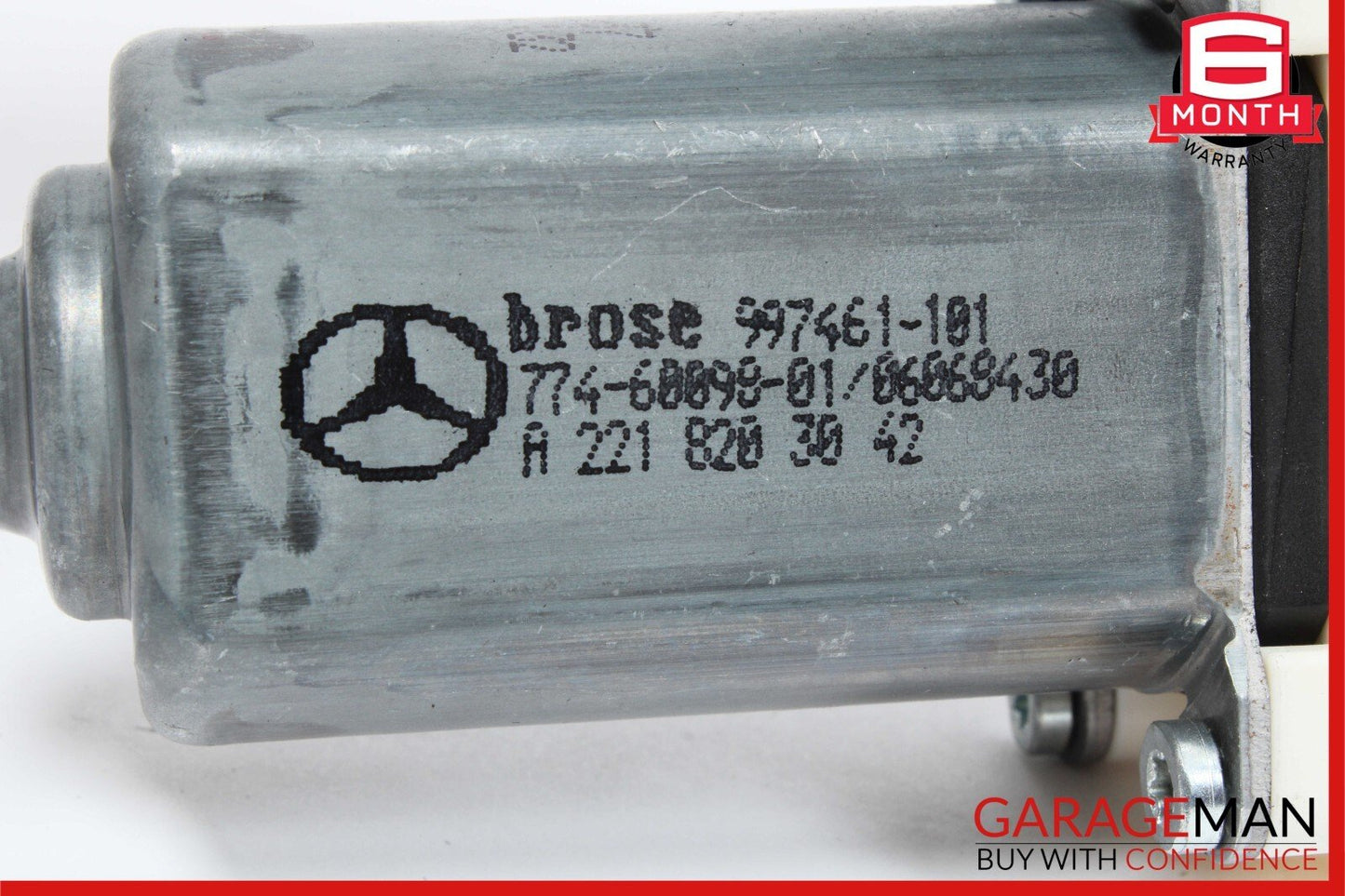 07-13 Mercedes W221 S550 S63 AMG Rear Right Side Window Regulator Motor OEM