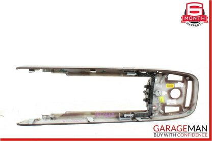 07-09 Mercedes W221 S500 S550 Front Center Console Armrest Trim Panel Wood Bezel