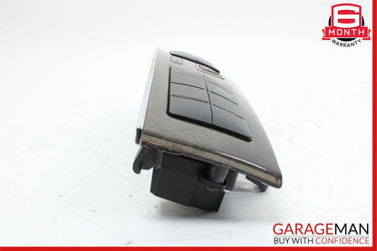05-07 Mercedes W203 C230 C55 Dash Door Lock Hazard Light Control Switch Walnut