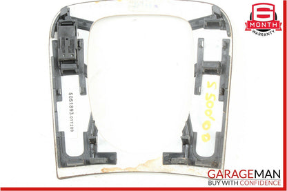00-06 Mercedes W220 S500 S55 AMG Center Console Shift Shifter Trim Bezel Wood