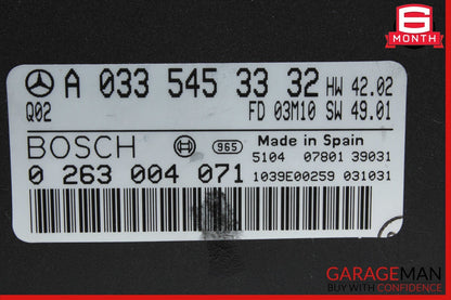 00-06 Mercedes W215 CL500 S500 CL55 AMG Park Parktronic Parking Control Module