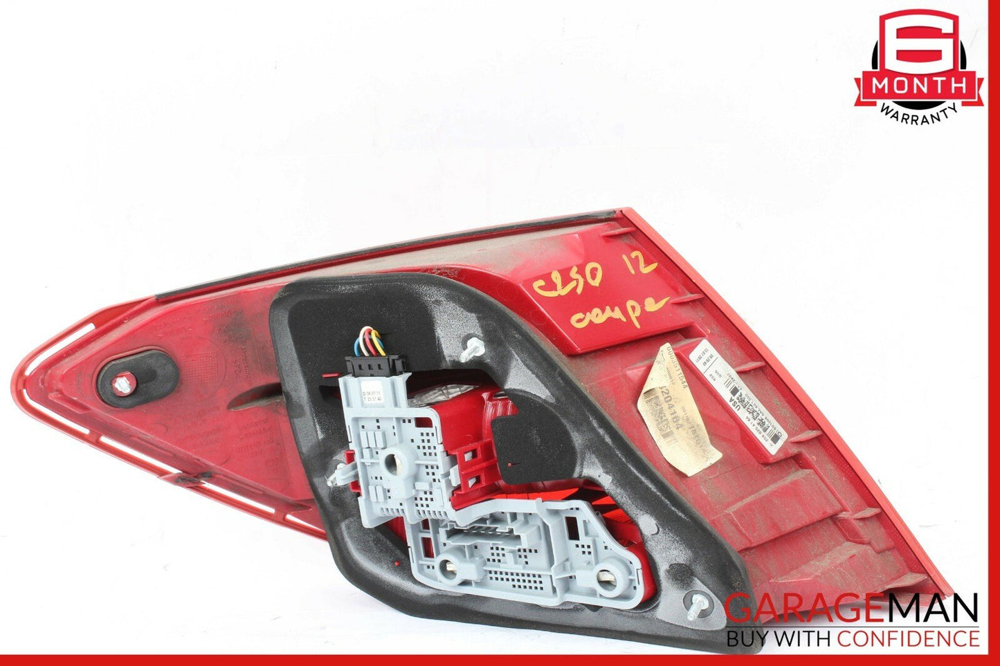 12-14 Mercedes W204 C300 C250 C350 Tail Light Lamp LED Right Passenger Side OEM