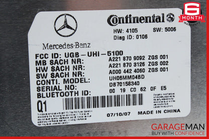 07-13 Mercedes W221 S600 CL550 S63 AMG Bluetooth Communication Controller Module