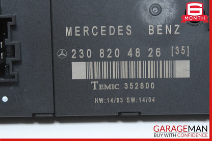 03-12 Mercedes R230 SL500 SL55 AMG Front Right Side Door Control Module Unit OEM