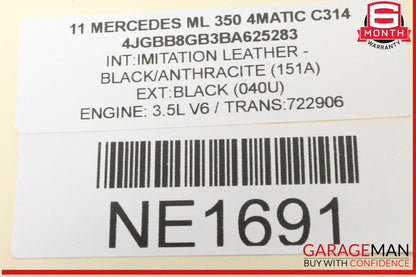 06-13 Mercedes X164 GL450 R350 Front Left Door Control Module 1648209385