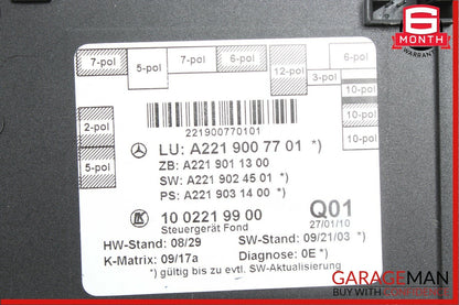 10-13 Mercedes W221 S550 S63 AMG Rear Right or Left Side Door Control Module OEM
