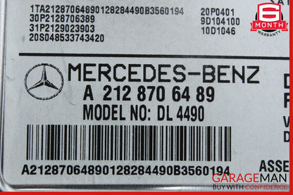 10-17 Mercedes W212 E550 E350 Sirius Satellite Radio Receiver 2128706489 OEM