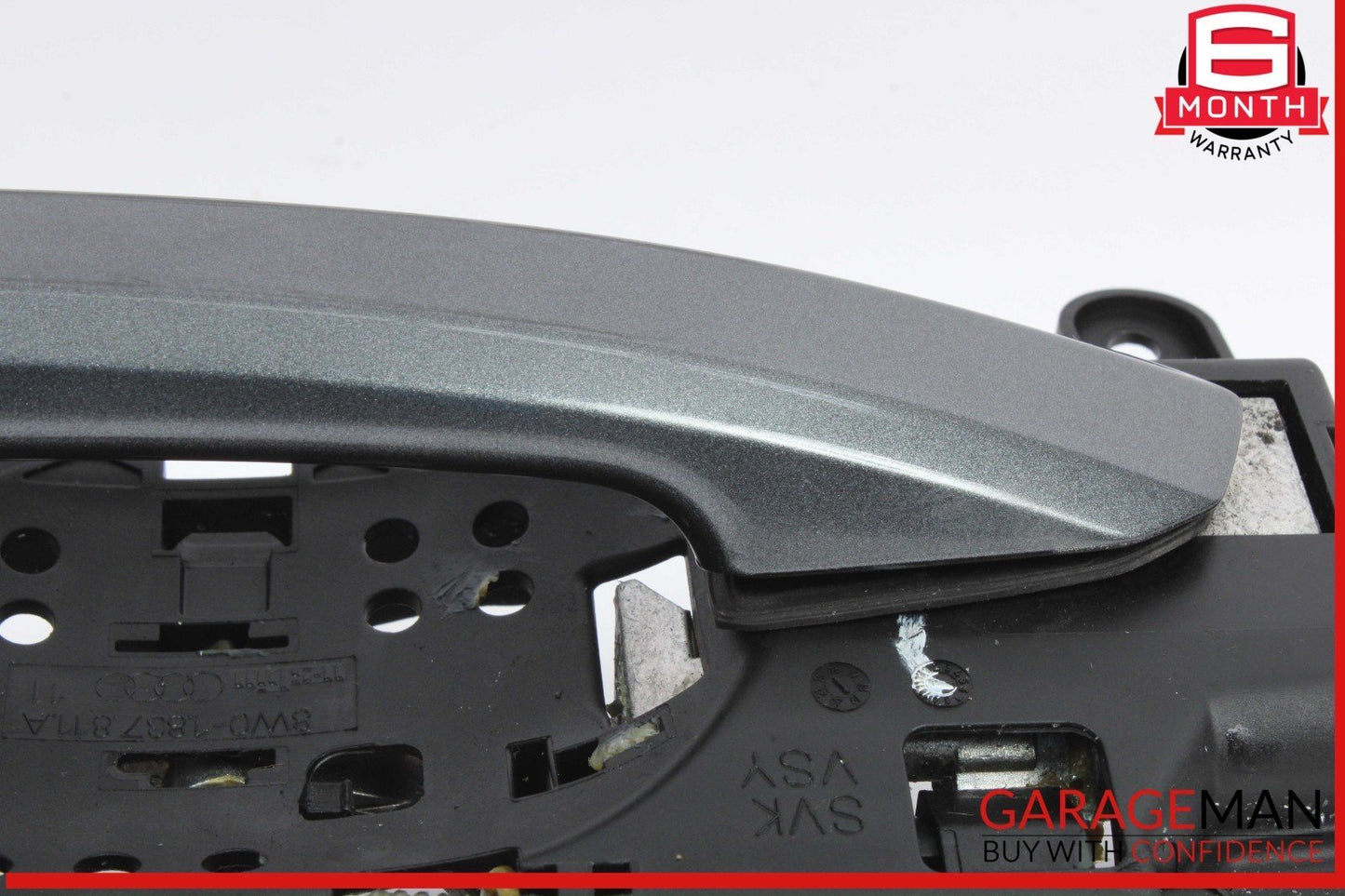 17-24 Audi S5 RS5 A4 Front Left Driver Side Exterior Door Handle Gray OEM