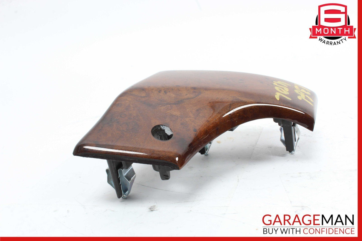 13-19 Mercedes X166 GL450 GLS550 Front Left Side Dashboard Trim Cover Wood OEM