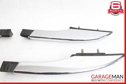 07-12 Mercedes GL550 Left & Right Baggage Roof Luggage Rack Rail Cover Caps Set