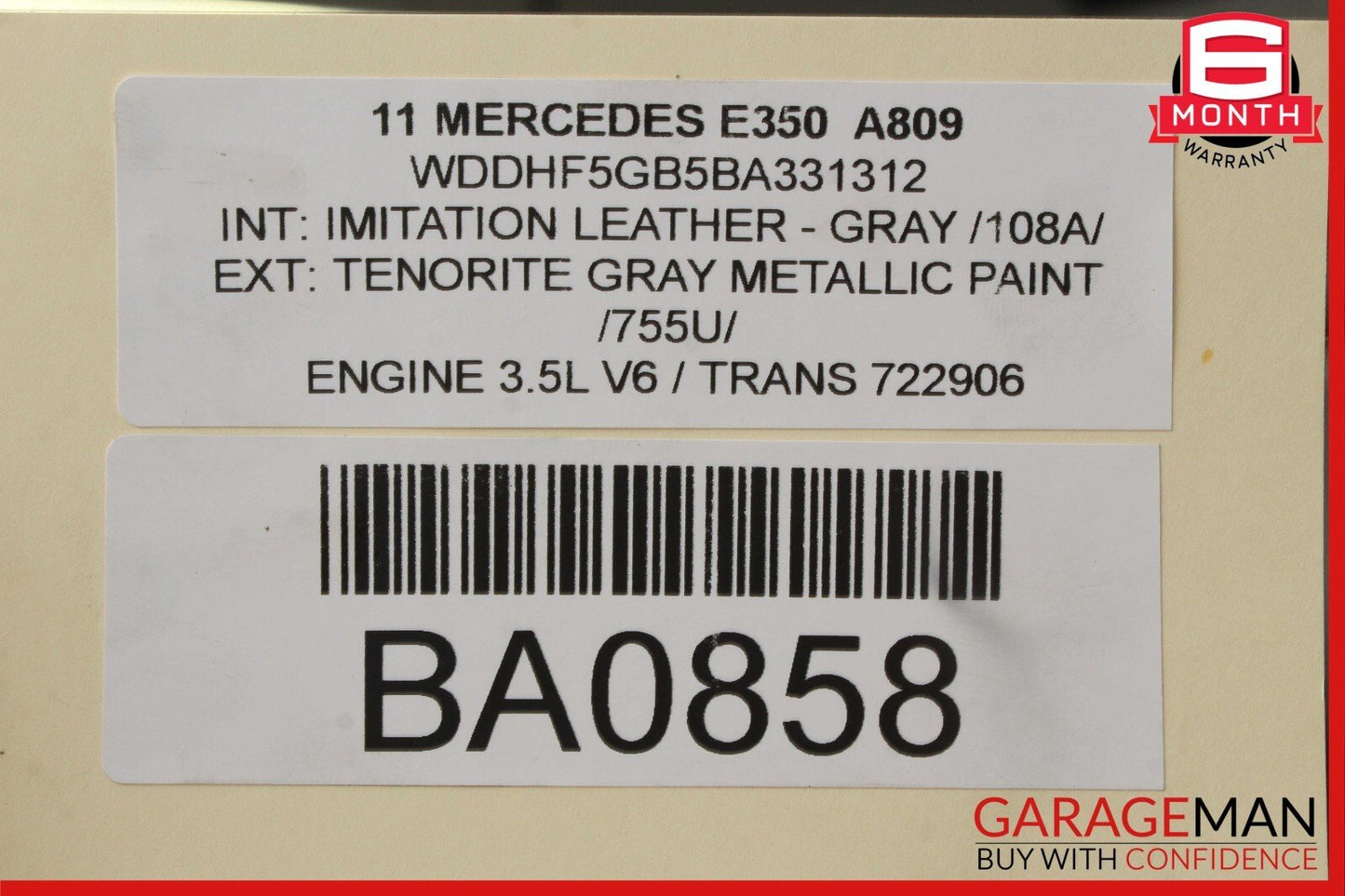 10-13 Mercedes W212 E350 CLS550 Parking Rear View Backup Back Up Camera OEM