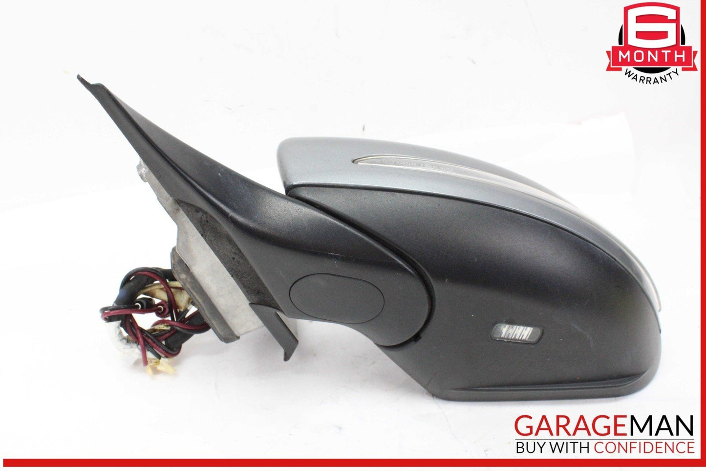 15-20 Mercedes W205 C300 Front Left Side Door Rear View Mirror w/ Blind Spot OEM