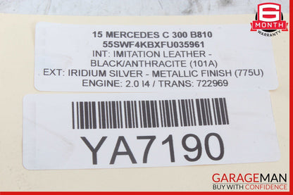 15-20 Mercedes W205 C300 C350e C400 Front Left Side Door Lock Latch Actuator OEM