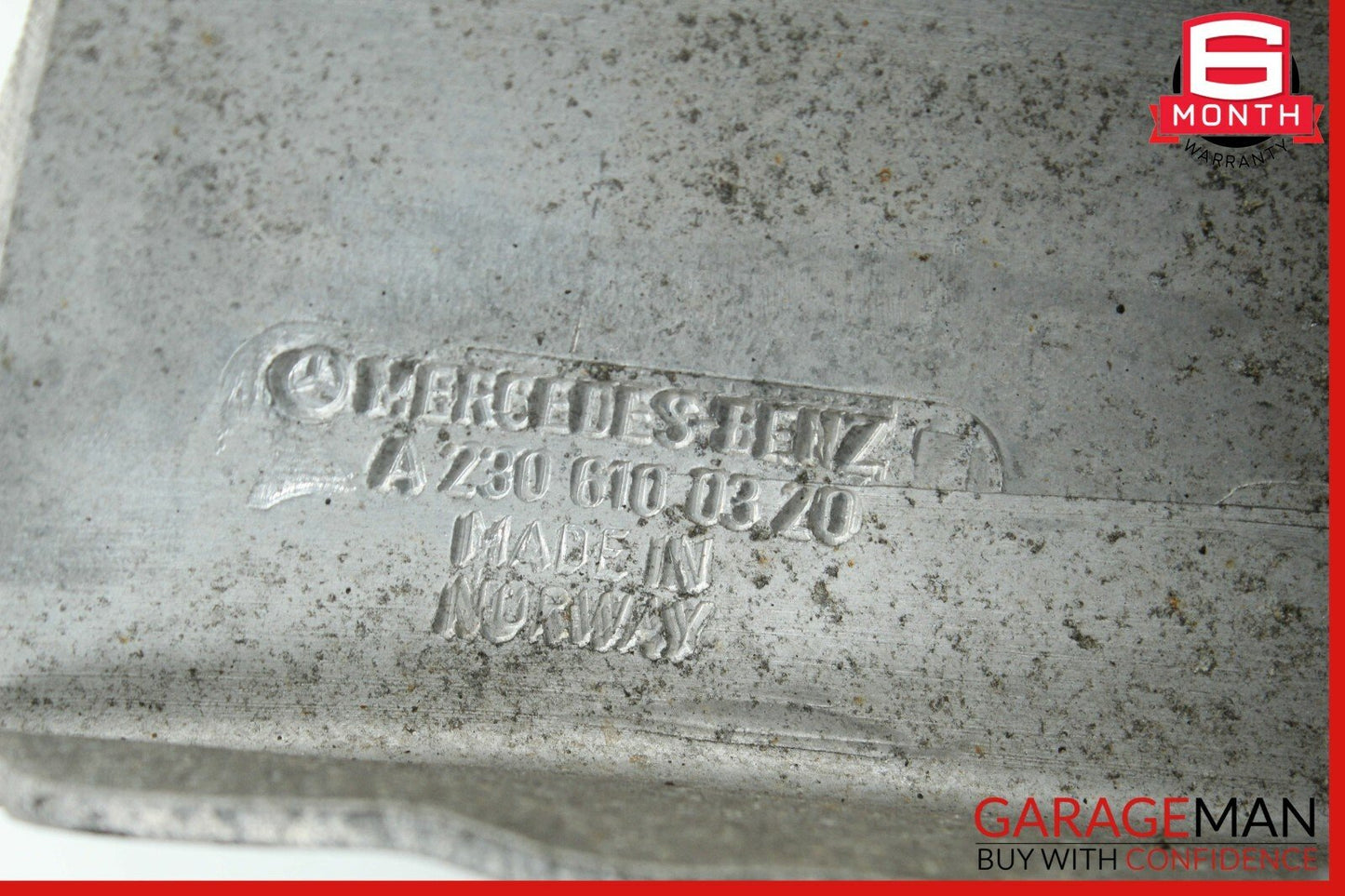 03-11 Mercedes R230 SL500 SL600 Rear Bumper Reinforcement Impact Crash Bar OEM