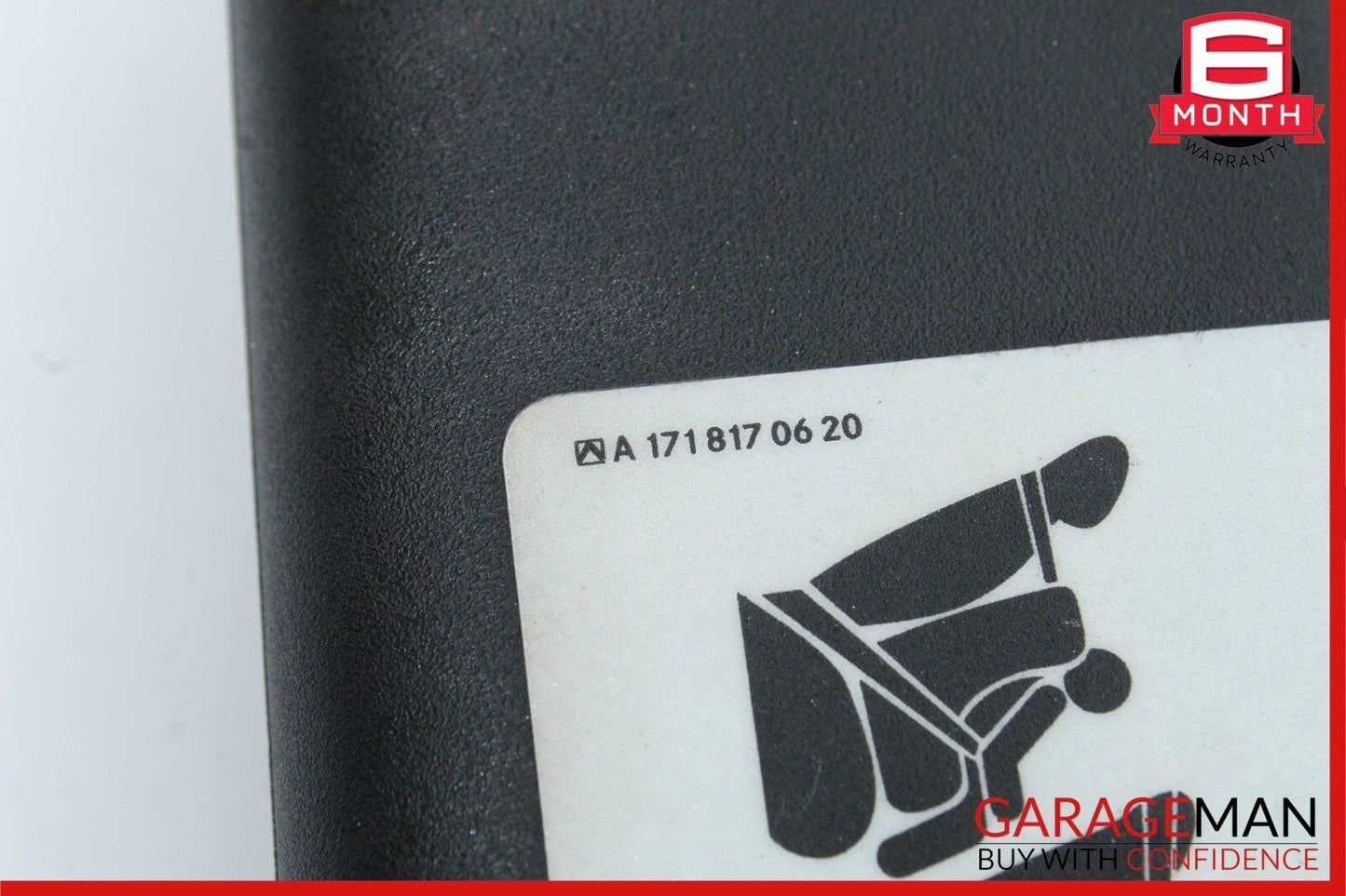 05-11 Mercedes R171 SLK300 Front Left Driver Sun Visor Sunvisor Shade Black OEM