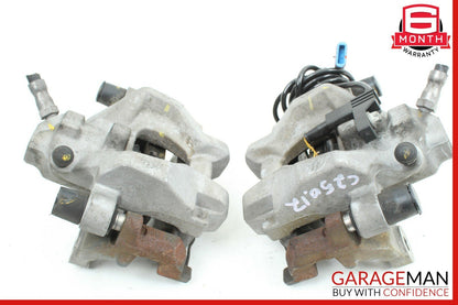 08-14 Mercedes W204 C250 Rear Left & Right Side Brake Caliper Calipers Set of 2