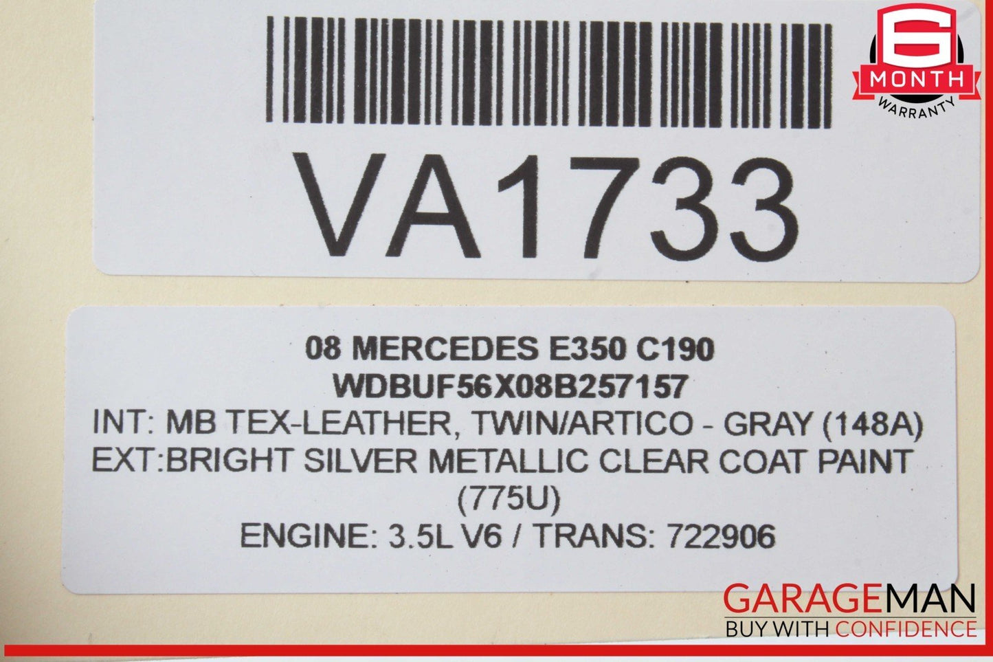 07-09 Mercedes W211 E350 CLS550 E63 AMG Hazard Switch Control Panel Wood OEM