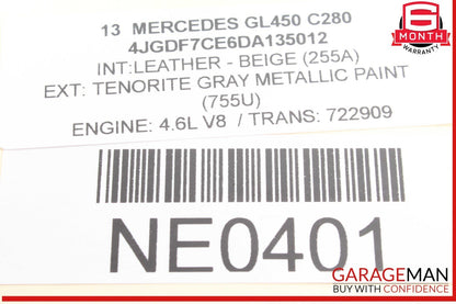 06-13 Mercedes X164 GL450 ML350 Rear Right or Left Suspension Upper Control Arm