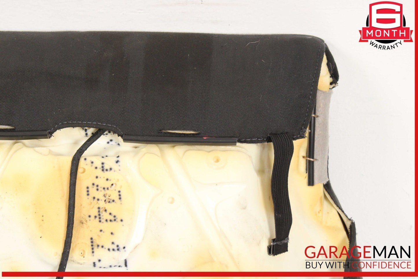 15-18 Audi Q3 Front Left Driver Side Lower Seat Cushion Black OEM