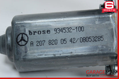 12-20 Mercedes R172 SLK250 Front Left Side Door Window Regulator Motor Unit