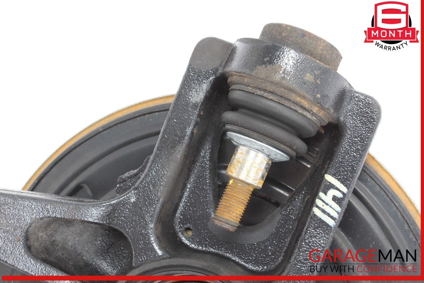 98-05 Mercedes W163 ML350 Rear Right Side Spindle Knuckle Hub w/ Rotor Disc OEM