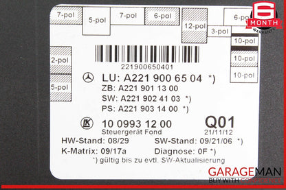 07-13 Mercedes W221 S550 Rear Right or Left Side Door Control Module Unit OEM