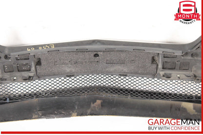 07-09 Mercede W211 E350 Sport Front Bumper Cover Assembly Black OEM