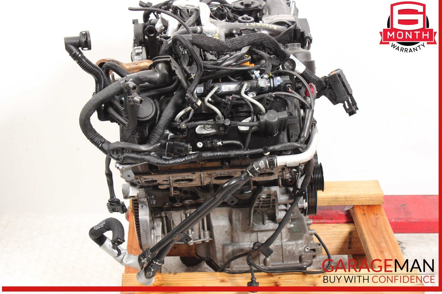 11-18 Porsche Cayenne 958 3.0L Engine Motor Block Assembly AWD OEM 174k