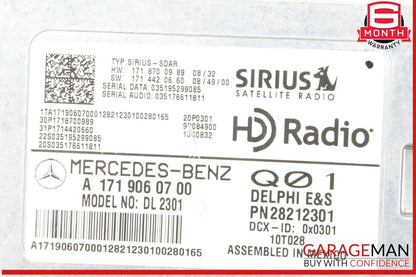 09-13 Mercedes X164 GL450 Sirius Satellite Radio Receiver 1719060700 OEM