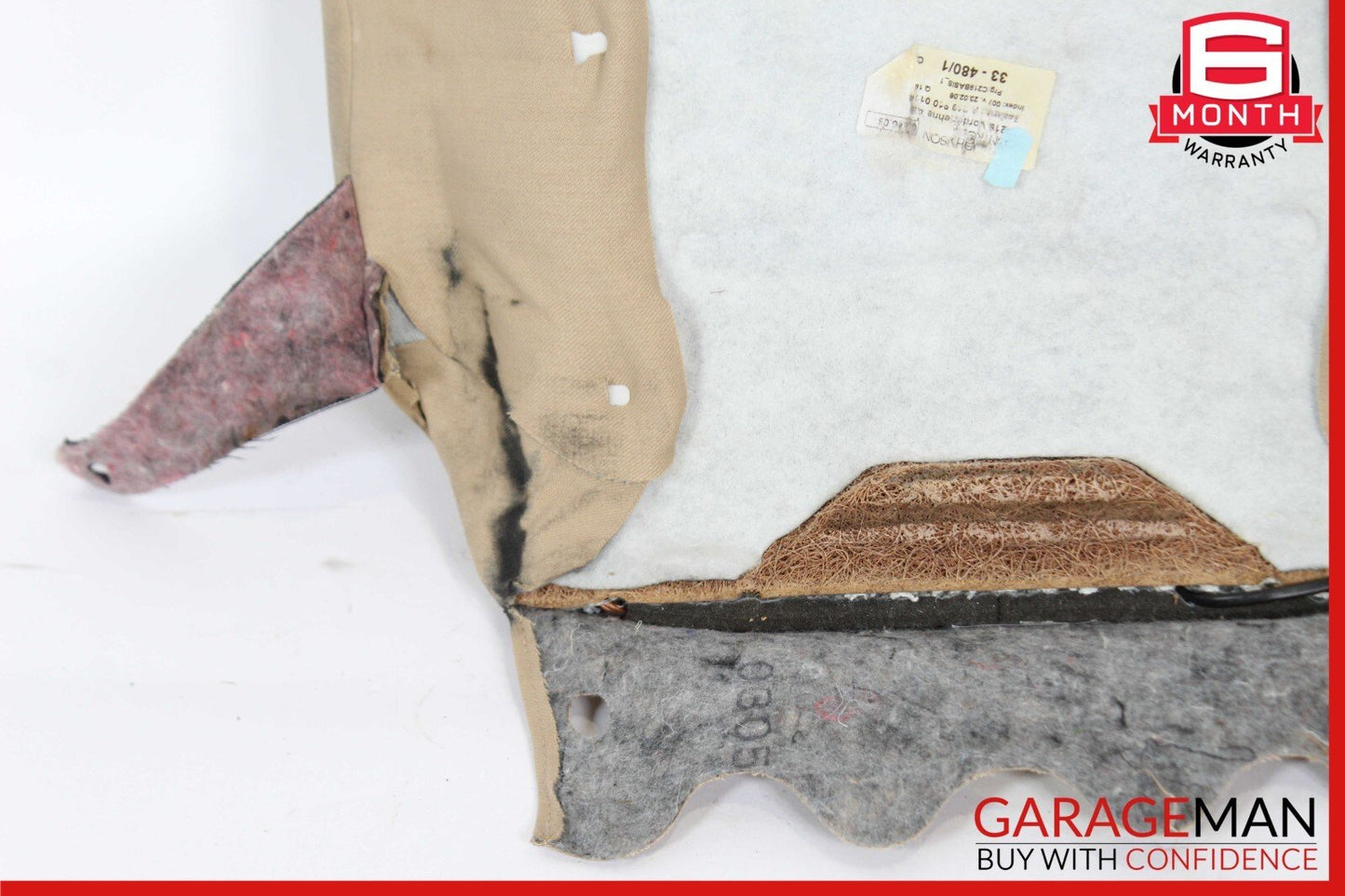 06-11 Mercedes W219 CLS550 Front Right / Left Side Top Upper Seat Cushion OEM