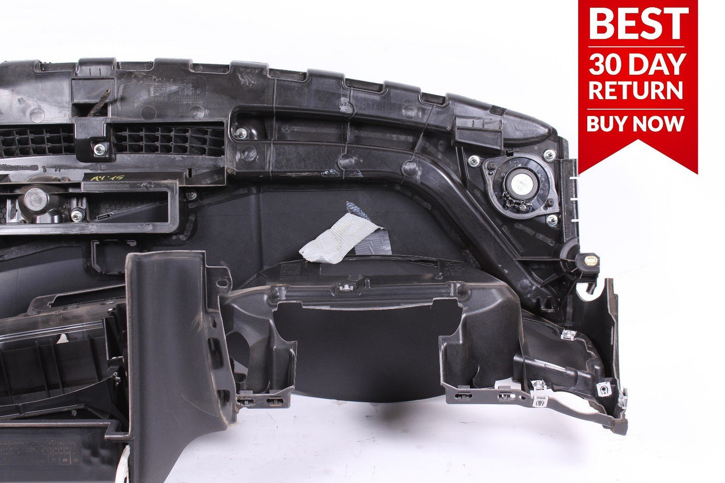 09-16 Audi A4 Front Dash Dashboard Panel Cover Trim Vent Assembly Black OEM
