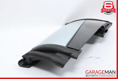 05-11 Mercedes R171 SLK300 Rear Right Side Window Roof C Pillar Panel Silver OEM