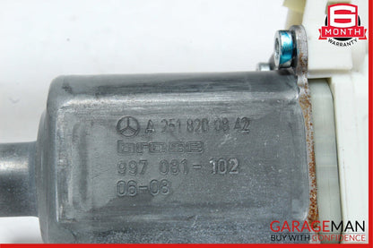 06-13 Mercedes X164 GL550 ML550 Front Right Side Window Regulator Motor Unit