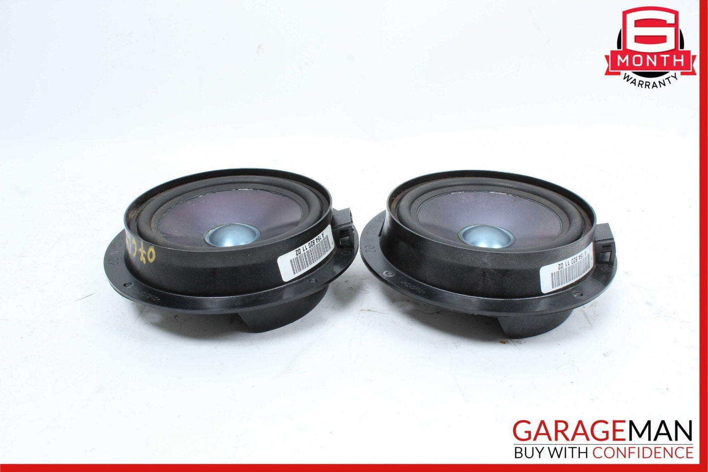06-13 Mercedes X164 GL450 4MATIC Rear Left & Right Side Audio Sound Speakers Set