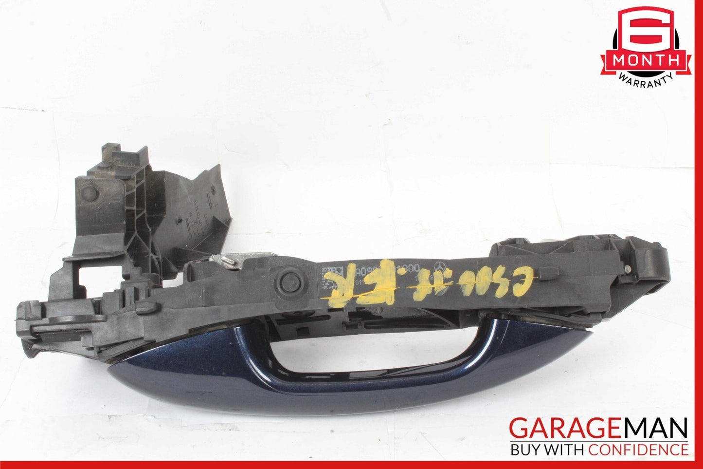 15-20 Mercedes W205 C300 C63 AMG S Right Side Exterior Door Handle Assy Blue