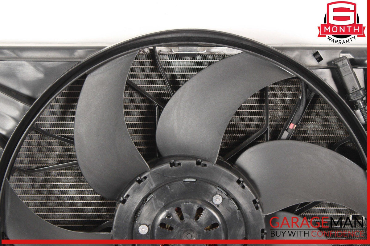 10-13 Mercedes W221 S400 Hybrid Engine Cooling Fan Shroud Motor Assembly OEM