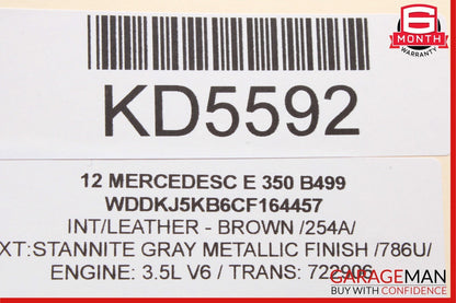 10-13 Mercedes W207 E350 Front Right Dash AC A/C Air Vent Trim Grill Cover OEM