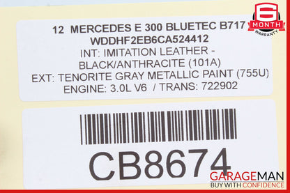 12-20 Mercedes R172 SLK250 SLK350 Seat Belt Seatbelt Retractor Right OEM