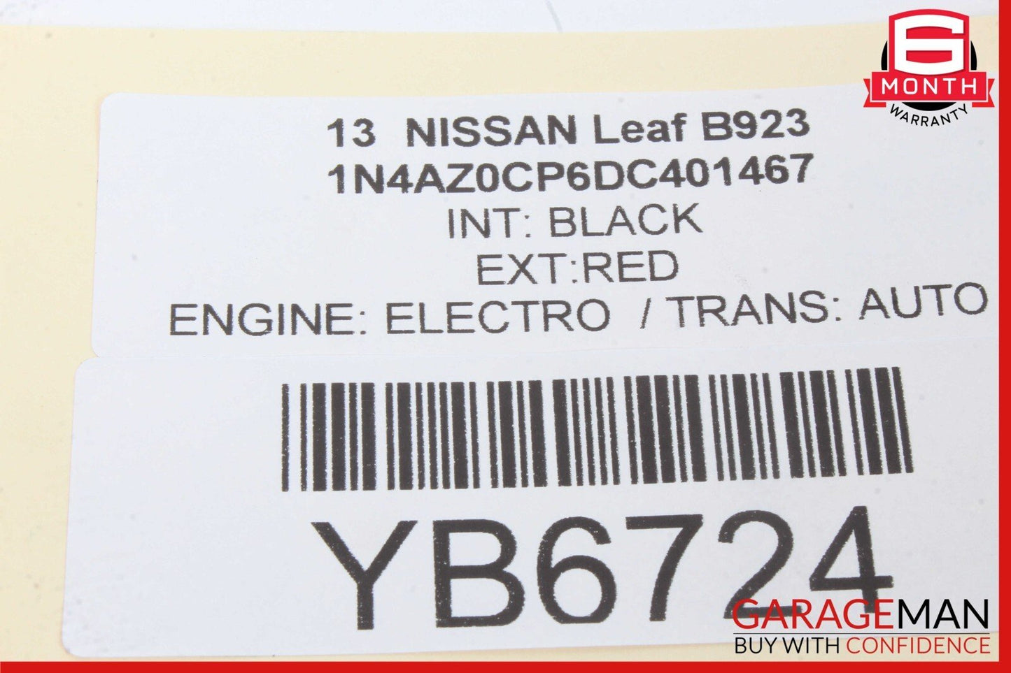 13-15 Nissan Leaf Front Left Driver Side Door Lock Latch Actuator OEM