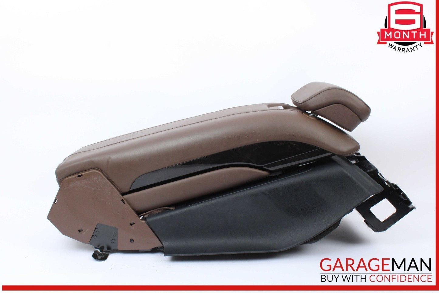 14-17 Mercedes W222 S550 S63 AMG Rear Center Console Arm Rest Armrest Brown OEM