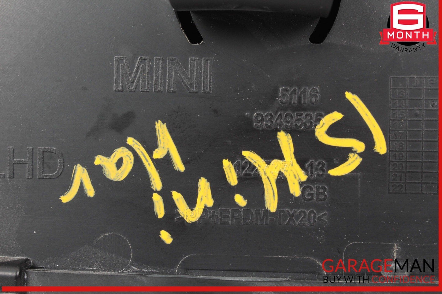 14-24 Mini Cooper Hardtop Dashboard Glove Box Compertment Storage Black OEM