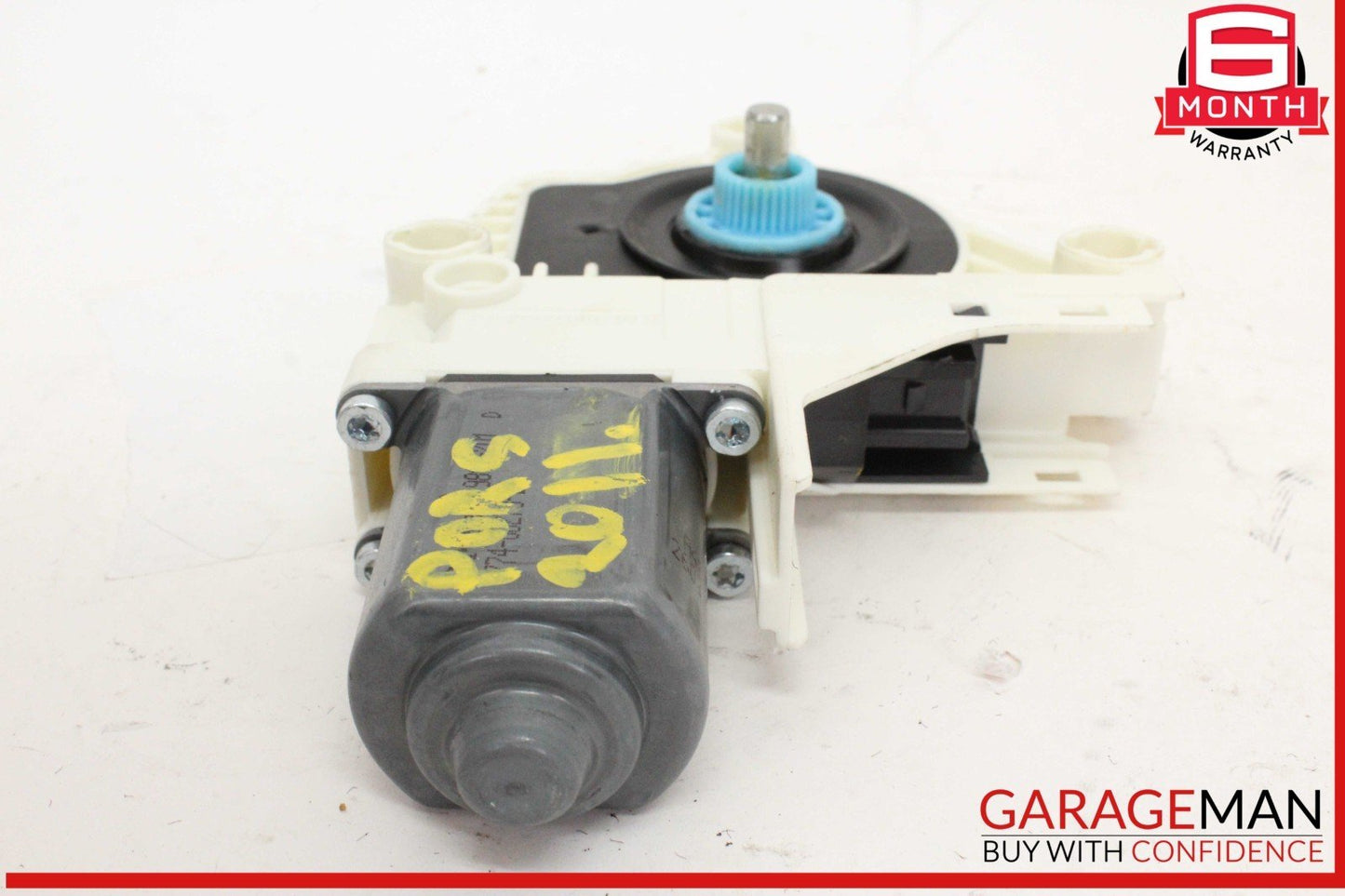 11-18 Porsche Cayenne 958 Rear Left Side Door Window Regulator Motor OEM