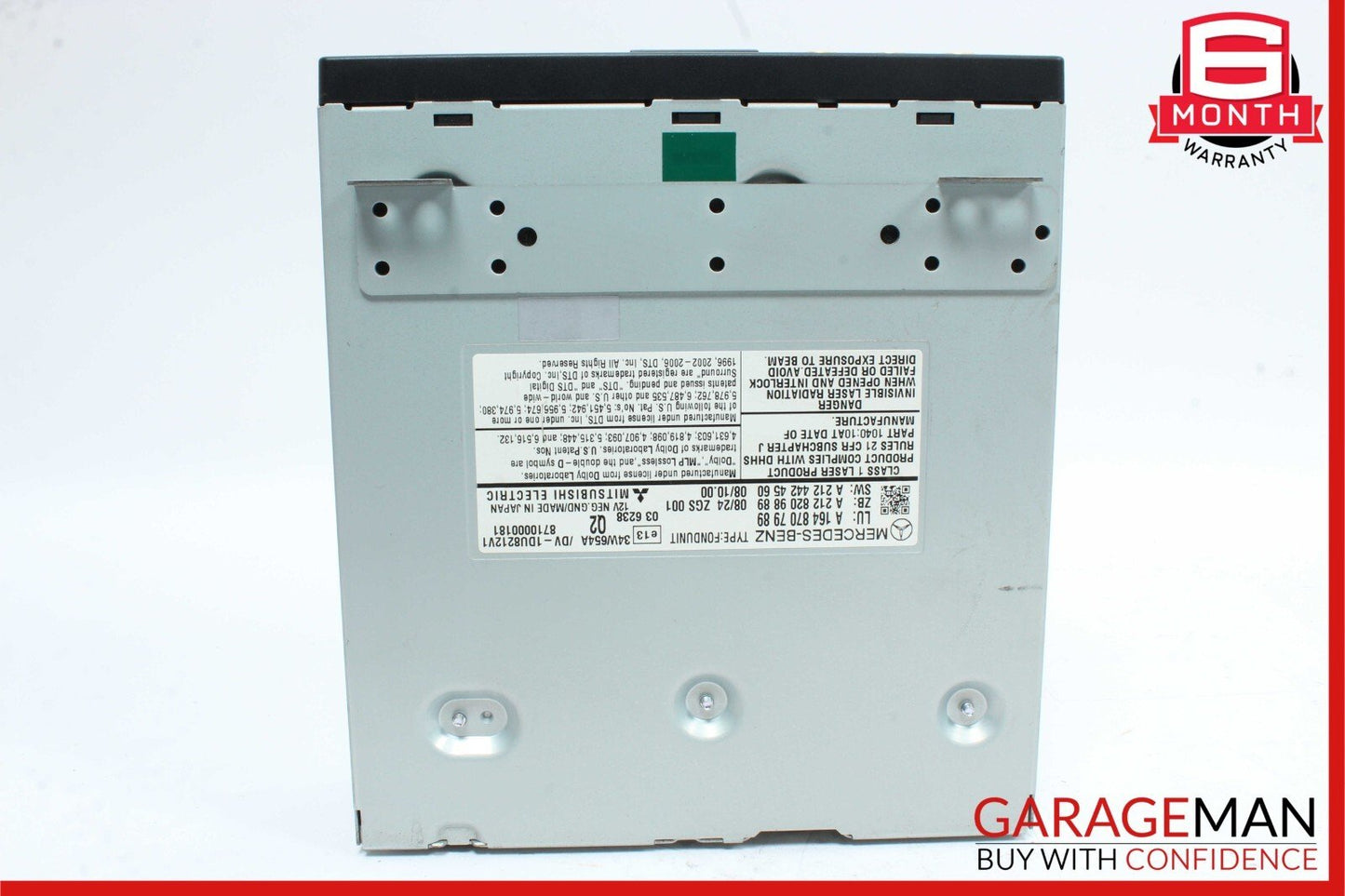 07-09 Mercedes X164 GL450 R350 ML350 GL450 DVD Video Player 1648707989 OEM