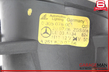 06-12 Mercedes W221 S550 GL450 CL550 Front Left Side Bumper Fog Light Lamp OEM