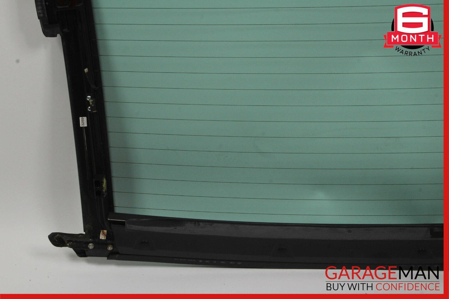 03-11 Mercedes R230 SL500 SL550 SL65 AMG Rear Back Windshield Window Glass OEM