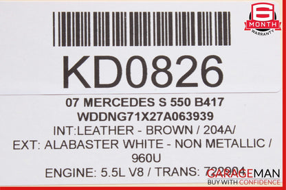 07-14 Mercedes S550 CL550 CL65 Voice Language Communication Control Module Unit