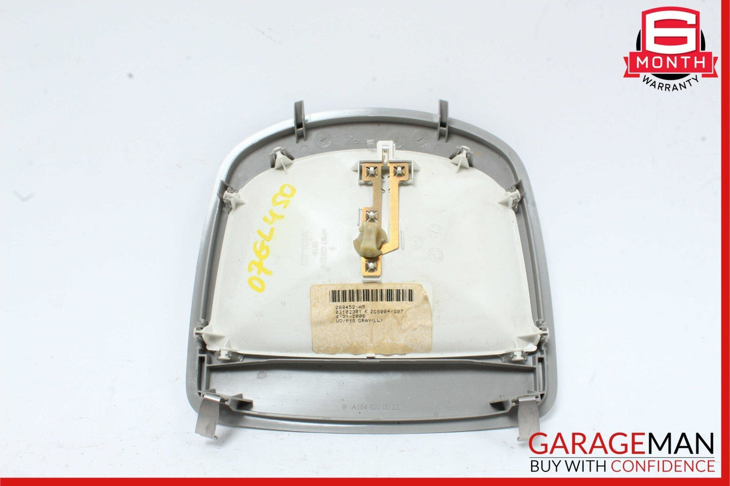 06-13 Mercedes GL450 ML450 R350 Rear Overhead Dome Light Lamp Reading Map Grey