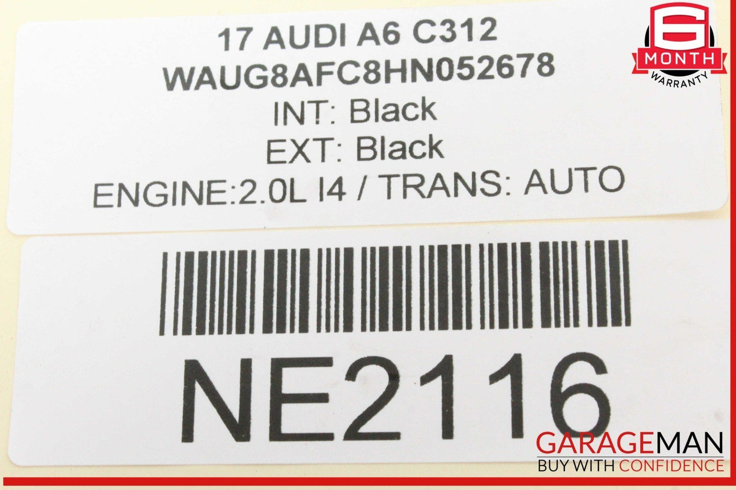 12-18 Audi A6 A7 Radiator Coolant Overflow Reservoir Tank 4G0121403AG OEM