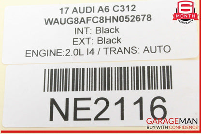 12-18 Audi A6 A7 Radiator Coolant Overflow Reservoir Tank 4G0121403AG OEM