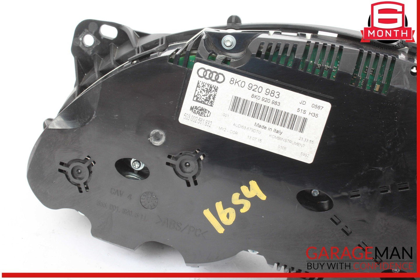13-16 Audi S4 Speedometer Instrument Cluster Gauge 8K0920983 OEM